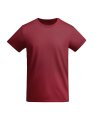 Heren T-shirt Eco Roly Breda CA6698 garnet red